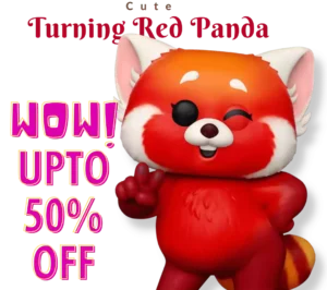 Cute Turning Red panda for kids amazon online best soft, red offer, Panda