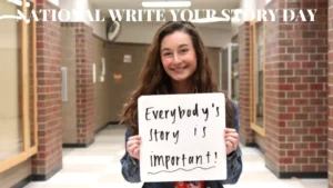 Happy Write Your Story Day Image