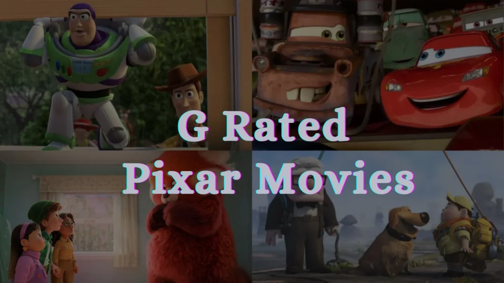 G Rated Pixar Movies